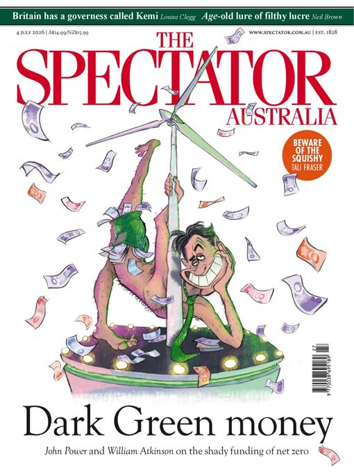 Cover image for The Spectator Australia
